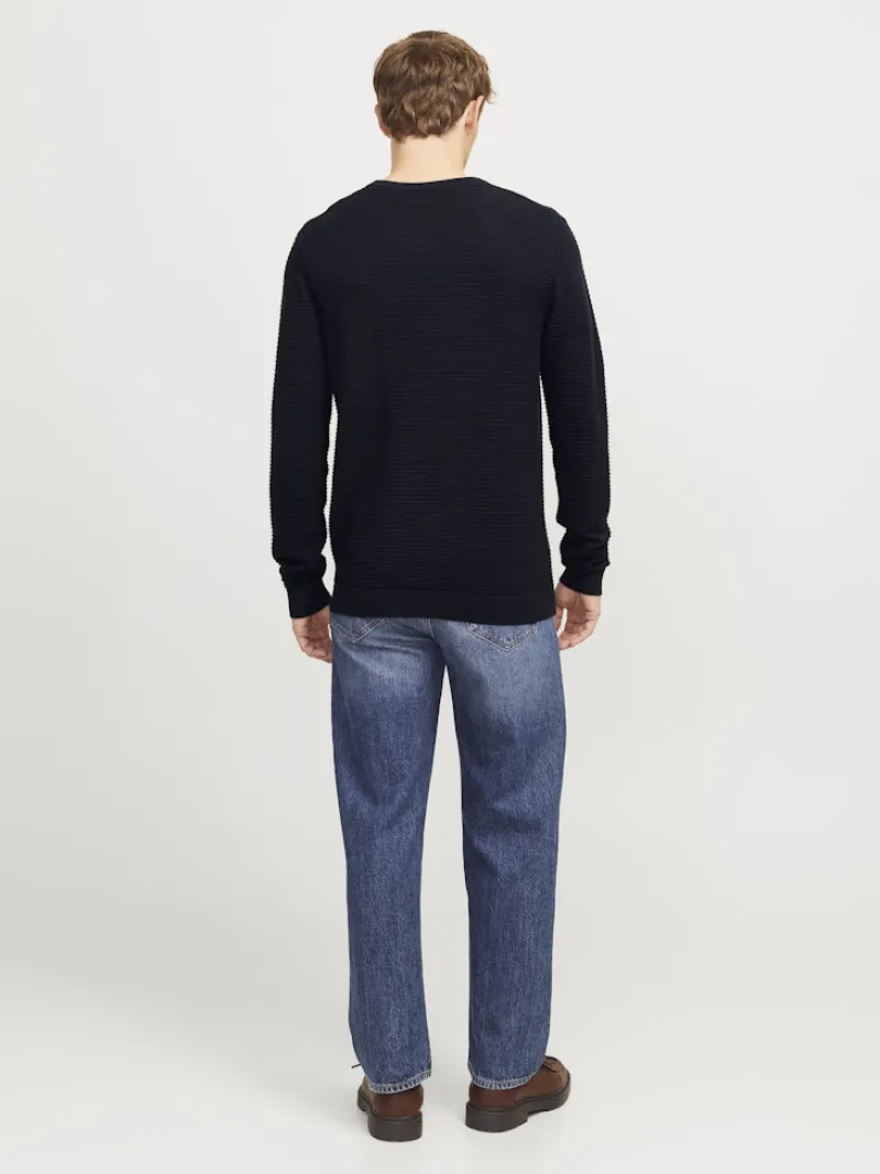 Jack & Jones Pullover & Sweatshirts*JJOTTO KNIT CREW NECK LN Sky Captain