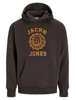 Jack & Jones Pullover & Sweatshirts*JJVICTO SWEAT HOOD mulch