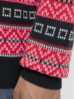 Jack & Jones Pullover & Sweatshirts*JJXMAS NOEL KNIT CREW NECK Sky Captain