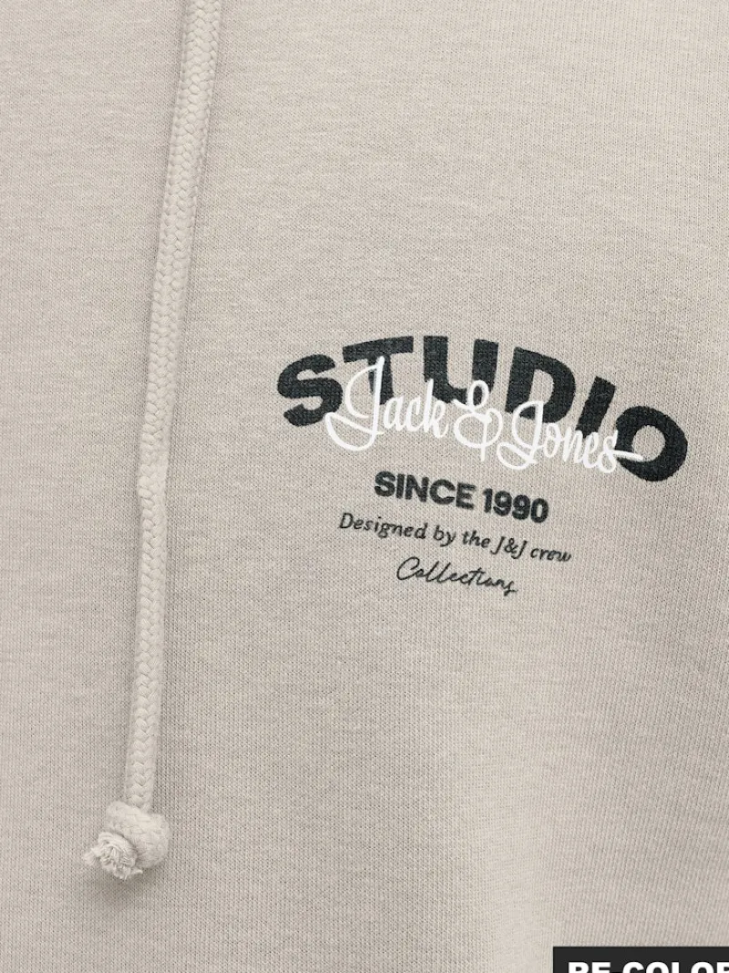 Jack & Jones Pullover & Sweatshirts*JJYUKI SWEAT HOOD BF moonbeam