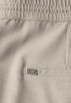 STREET ONE STUDIO Hosen*Joggpants im Melange-Look sheer beige mel.