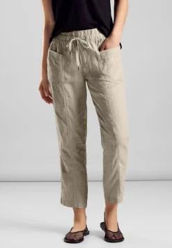 Street One Hosen*Joggpants Leinenhose touch of sand