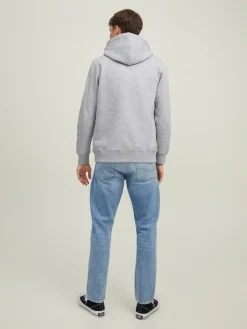 Jack & Jones Pullover & Sweatshirts*JORINTERNATIONAL SWEAT HOOD LN Light Grey Melange