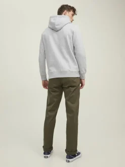 Jack & Jones Pullover & Sweatshirts*JORINTERNATIONAL ZIP SWEAT HOOD LN Light Grey Melange