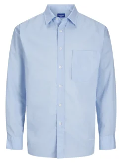 Jack & Jones Hemden*JORMARGATE OXFORD SHIRT LS BF LN Cashmere Blue