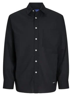 Jack & Jones Hemden*JORMARGATE OXFORD SHIRT LS BF LN Black