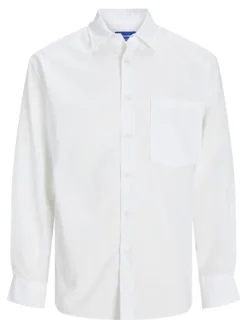 Jack & Jones Hemden*JORMARGATE OXFORD SHIRT LS BF LN white