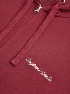 Jack & Jones Pullover & Sweatshirts*JORNORREBRO EMB SWEAT ZIP HOOD NOOS tibetan red