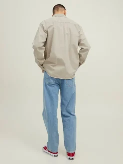 Jack & Jones Hemden*JORPHLAKE OVERDYED SHIRT LS Peyote