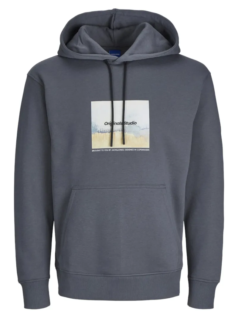 Jack & Jones Pullover & Sweatshirts*JORVESTERBRO NEWTON BOXFRONT SWEAT BF LN Iron Gate