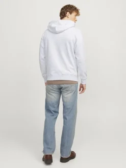 Jack & Jones Pullover & Sweatshirts*JORVESTERBRO NEWTON BOXFRONT SWEAT BF LN White Melange