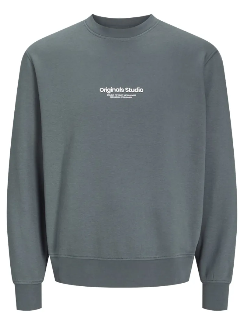 Jack & Jones Pullover & Sweatshirts*JORVESTERBRO SWEAT CREW NECK NOOS Stormy Weather