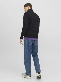 Jack & Jones Pullover & Sweatshirts*JORVESTERBRO SWEAT QUARTER ZIP HN NOOS Black