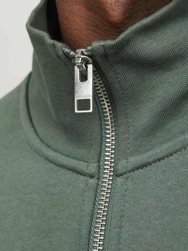 Jack & Jones Pullover & Sweatshirts*JORVESTERBRO SWEAT QUARTER ZIP HN NOOS Laurel Wreath