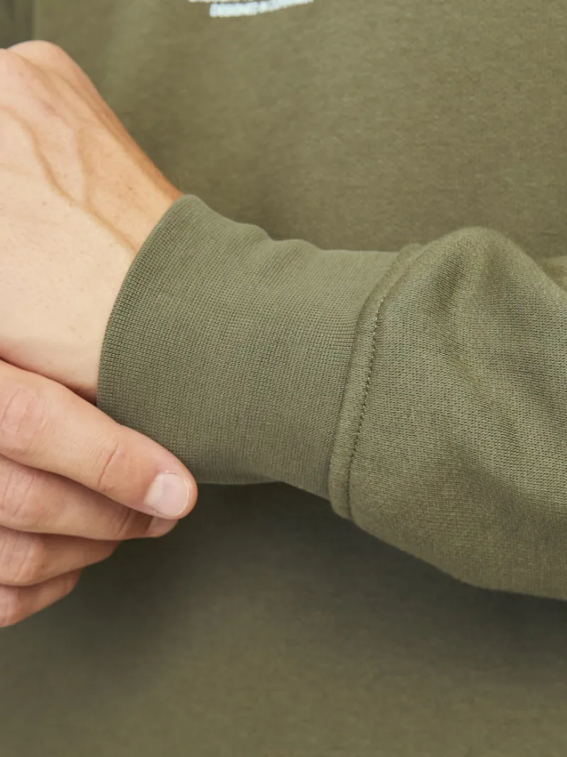 Jack & Jones Pullover & Sweatshirts*JORVESTERBRO SWEAT QUARTER ZIP HN NOOS Kalamata