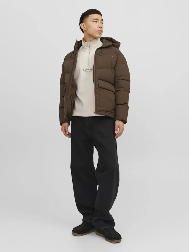 Jack & Jones Pullover & Sweatshirts*JORVESTERBRO SWEAT QUARTER ZIP HN NOOS moonbeam