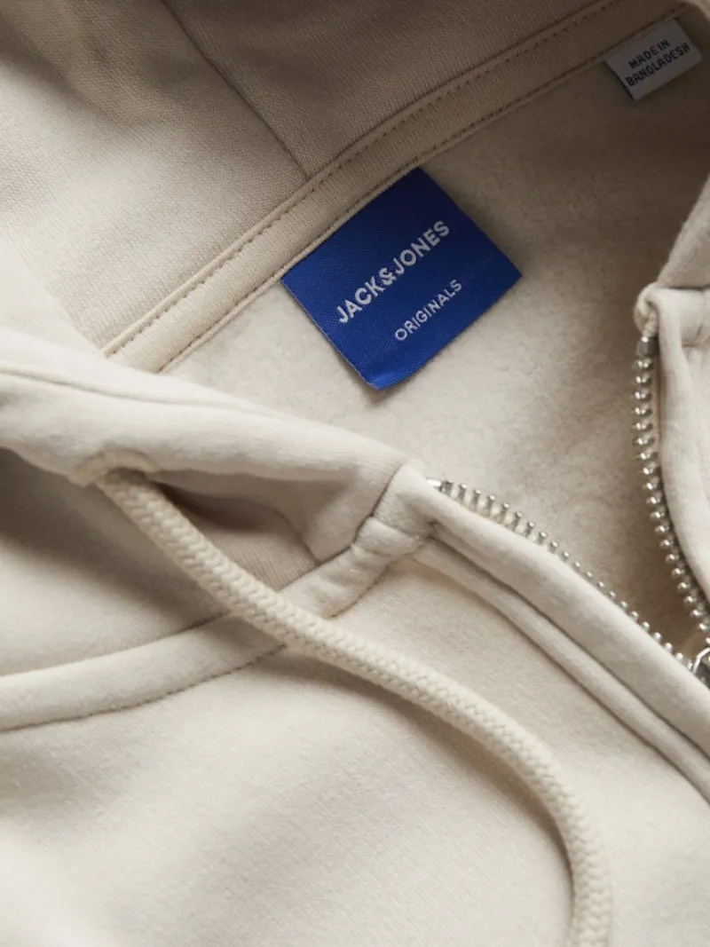 Jack & Jones Pullover & Sweatshirts*JORVESTERBRO SWEAT ZIP HOOD NOOS moonbeam