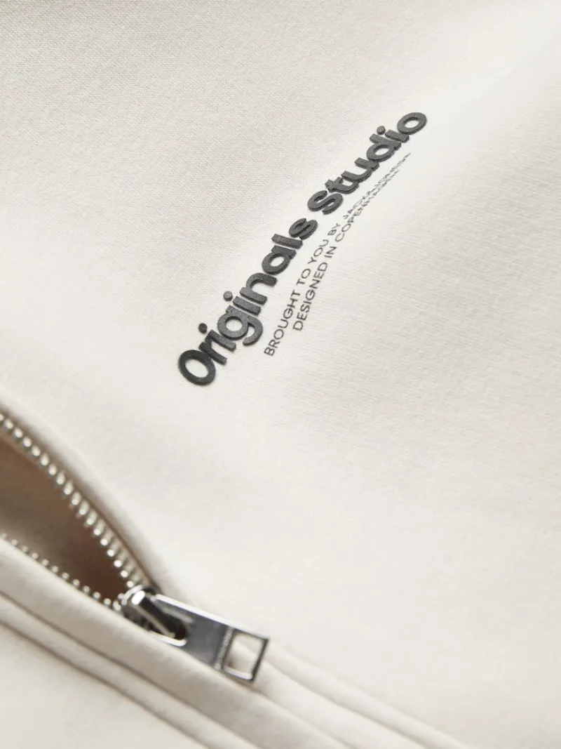 Jack & Jones Pullover & Sweatshirts*JORVESTERBRO SWEAT ZIP HOOD NOOS moonbeam