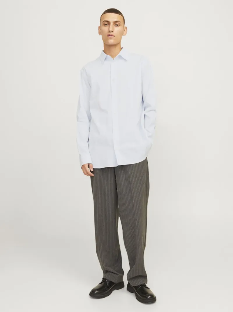 Jack & Jones Hemden*JPRBLABUSHWICK STANLEY SHIRT L/S SN Cashmere Blue