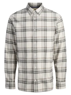 Jack & Jones Hemden*JPRBLUBARKLEY FLANNEL X-MAS L/S SHIRT CH moonbeam