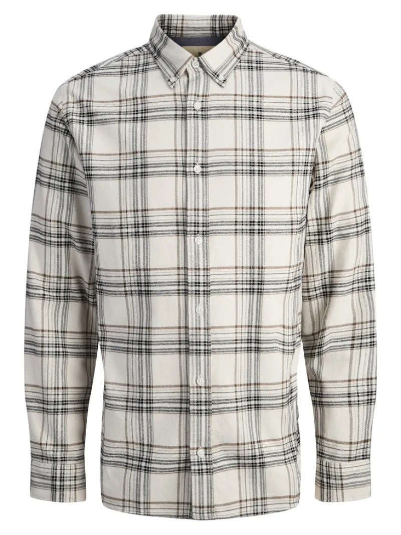 Jack & Jones Hemden*JPRBLUBARKLEY FLANNEL X-MAS L/S SHIRT CH moonbeam
