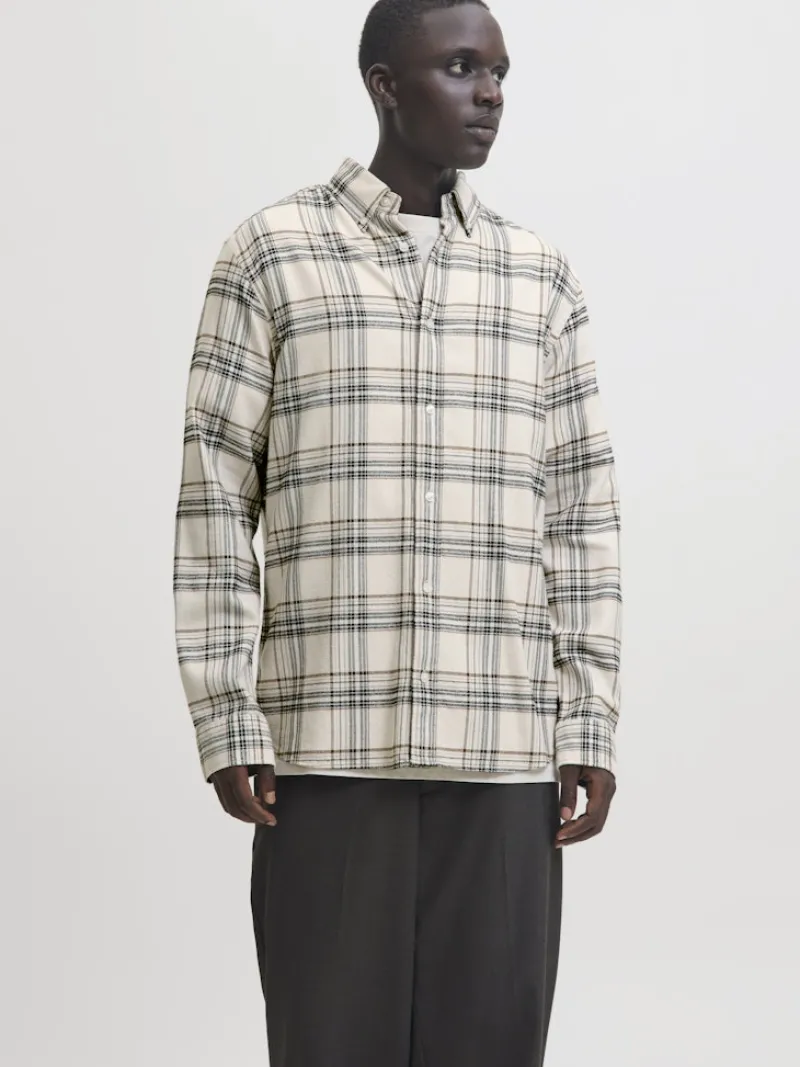 Jack & Jones Hemden*JPRBLUBARKLEY FLANNEL X-MAS L/S SHIRT CH moonbeam