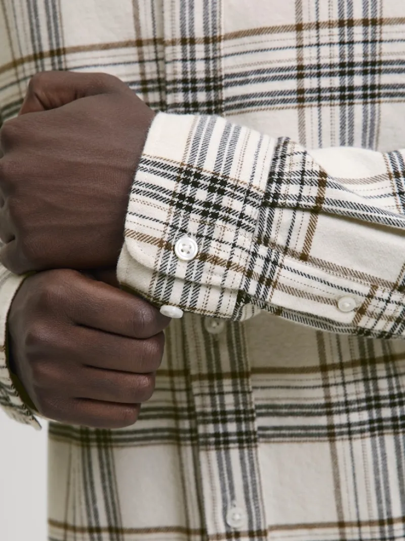 Jack & Jones Hemden*JPRBLUBARKLEY FLANNEL X-MAS L/S SHIRT CH moonbeam