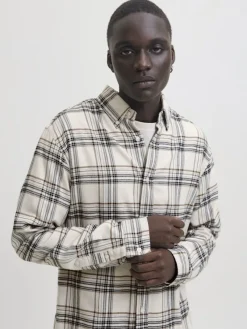 Jack & Jones Hemden*JPRBLUBARKLEY FLANNEL X-MAS L/S SHIRT CH moonbeam