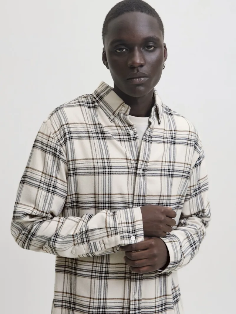 Jack & Jones Hemden*JPRBLUBARKLEY FLANNEL X-MAS L/S SHIRT CH moonbeam