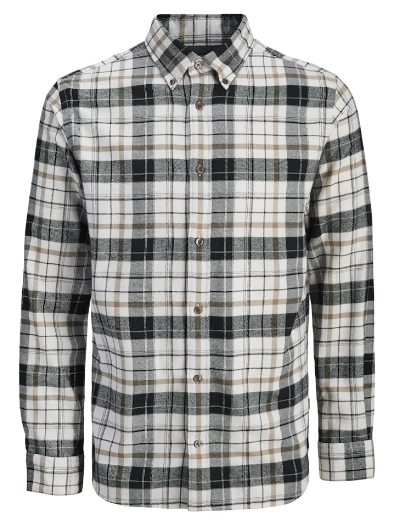 Jack & Jones Hemden*JPRBLUBARKLEY FLANNEL X-MAS L/S SHIRT CH Crocodile