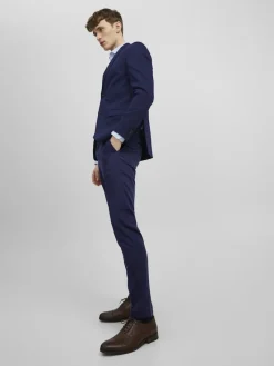 Jack & Jones Hosen*JPRFRANCO TROUSER NOOS Medieval Blue