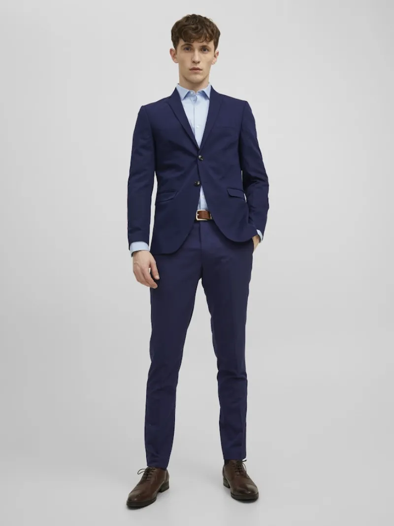 Jack & Jones Hosen*JPRFRANCO TROUSER NOOS Medieval Blue