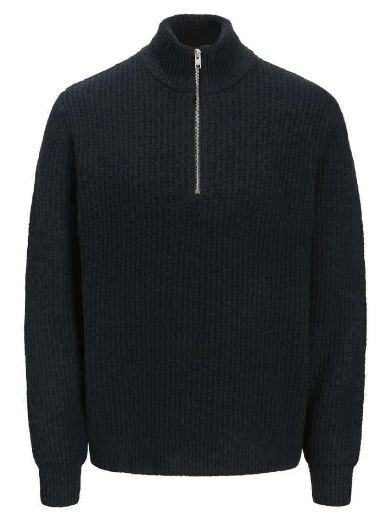 Jack & Jones Pullover & Sweatshirts*JPRWINTER KNIT HALF ZIP STYD AW24 Forest River