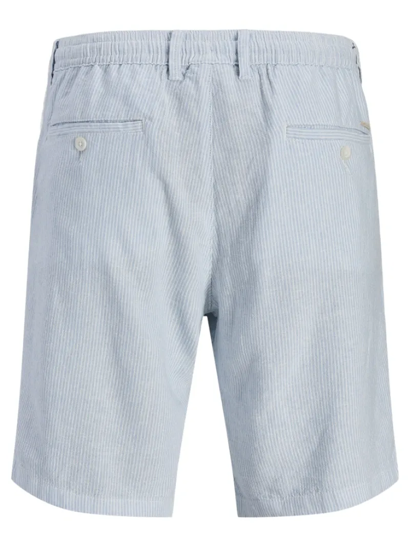 Jack & Jones Shorts*JPSTACE MYKONOS LINEN BLEND SHORTS REG chambray blue
