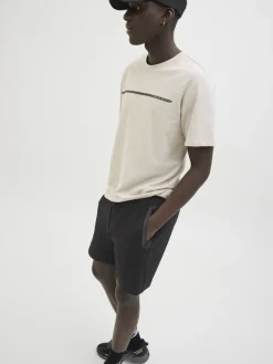 Jack & Jones Shorts*JPSTGORDON FUSION SWEAT SHORTS SRT SN Black