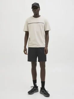 Jack & Jones Shorts*JPSTGORDON FUSION SWEAT SHORTS SRT SN Black