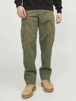 Jack & Jones Hosen*JPSTKARL HARLOW CARGO NOOS Dusty Olive
