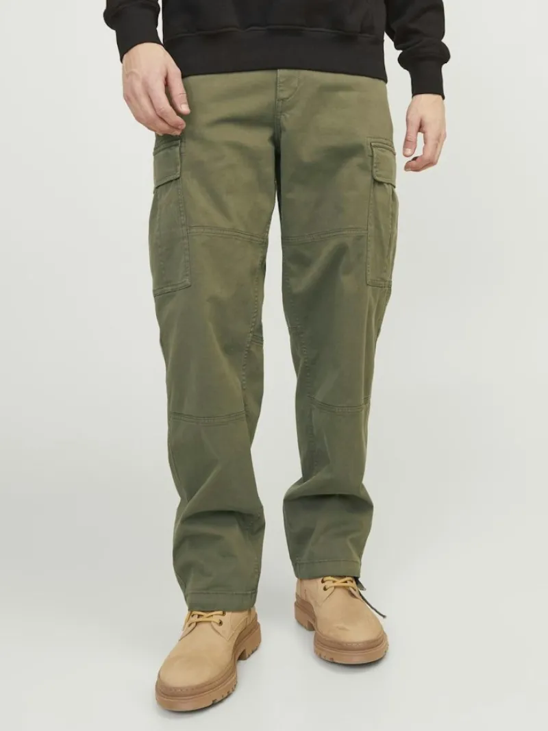 Jack & Jones Hosen*JPSTKARL HARLOW CARGO NOOS Dusty Olive