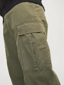 Jack & Jones Hosen*JPSTKARL HARLOW CARGO NOOS Dusty Olive