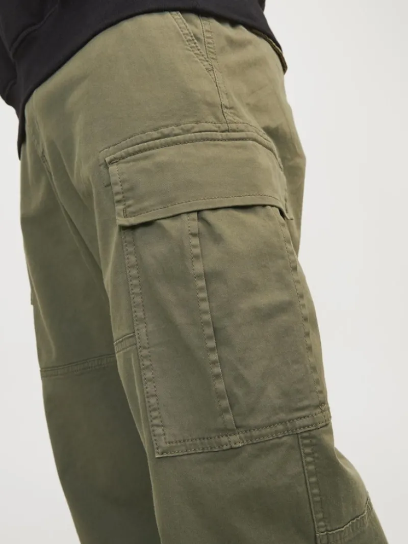 Jack & Jones Hosen*JPSTKARL HARLOW CARGO NOOS Dusty Olive