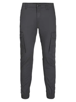 Jack & Jones Hosen*JPSTPAUL FLAKE CARGO NOOS Asphalt