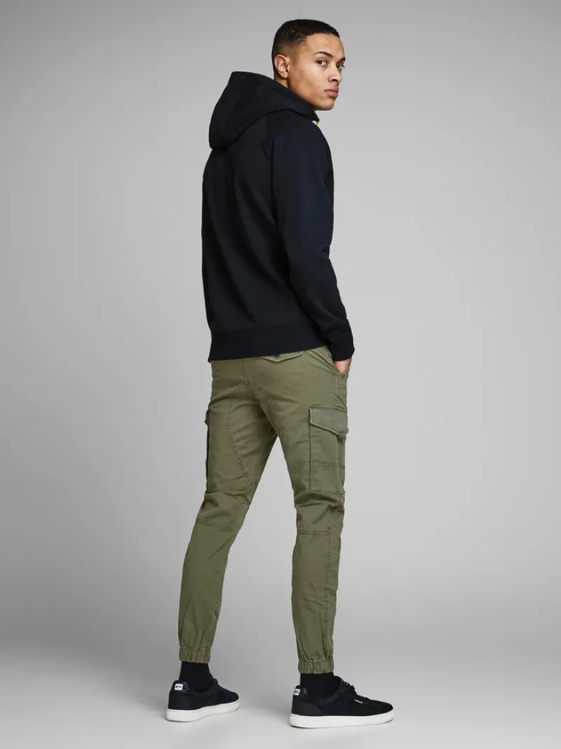 Jack & Jones Hosen|Big Boys*JPSTPAUL FLAKE CARGO NOOS Olive Night