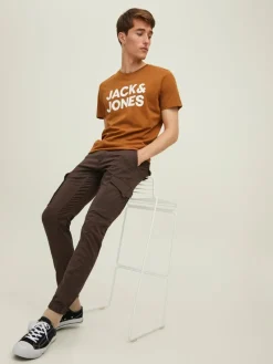 Jack & Jones Hosen*JPSTPAUL JJFLAKE AKM 542 SN mulch