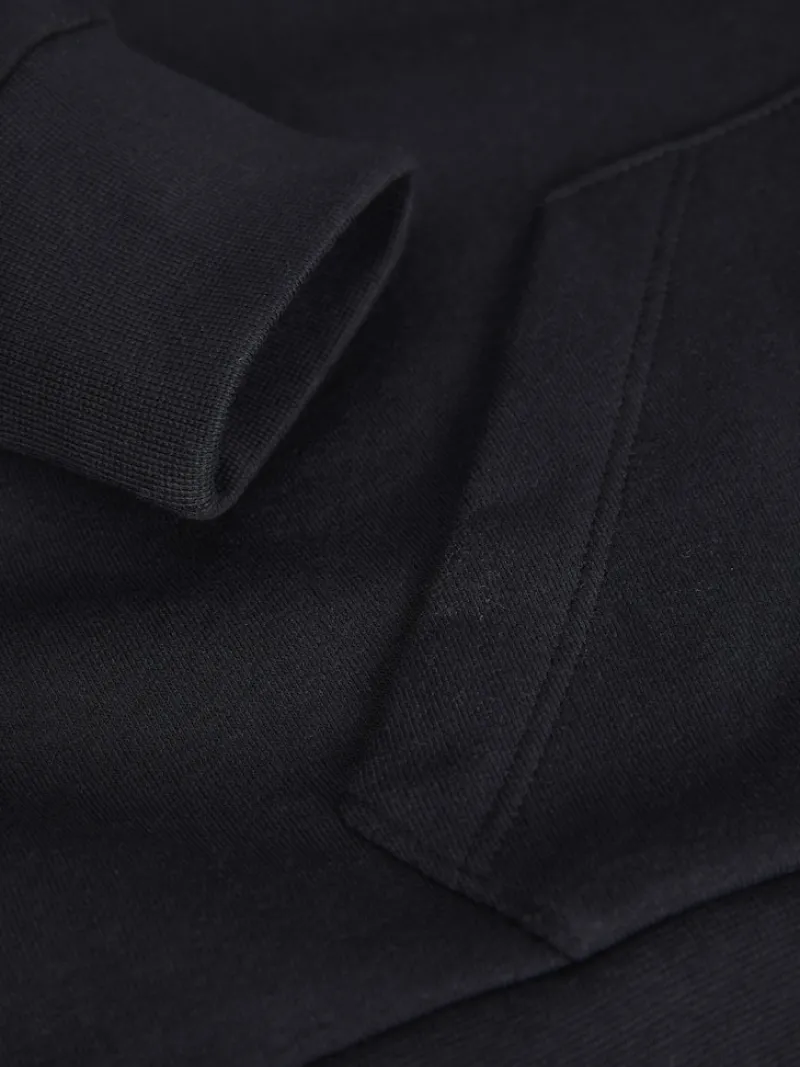 JJXX Pullover & Sweatshirts*JXABBIE REG LS EVERY ZIP HOOD SWT NOOS Black