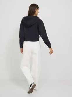 JJXX Pullover & Sweatshirts*JXABBIE REG LS EVERY ZIP HOOD SWT NOOS Black