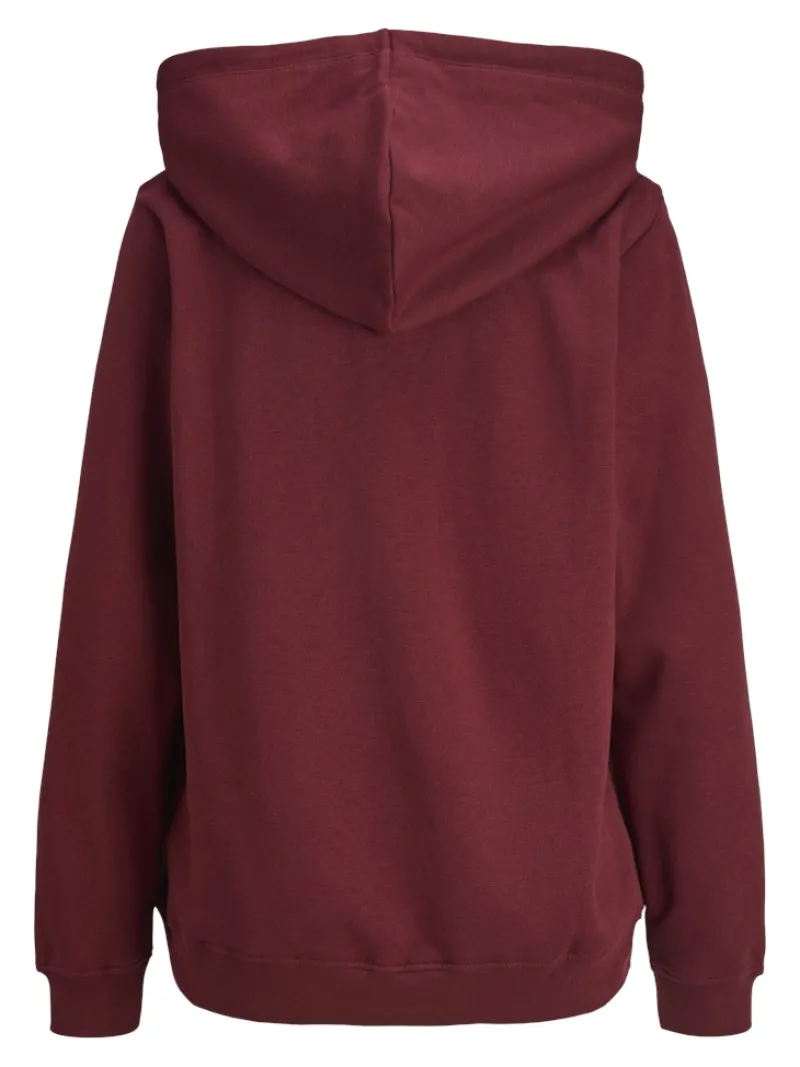 JJXX Pullover & Sweatshirts*JXABBIE RLX LS EVERY HOOD SWT NOOS cabernet