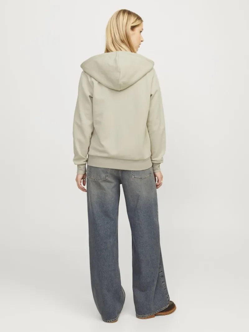 JJXX Pullover & Sweatshirts*JXABBIE RLX LS EVERY ZIP HOOD SWT NOOS moonbeam