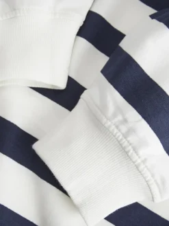 JJXX Pullover & Sweatshirts*JXALFA STRIPE RLX LS CREW SWT LN vanilla ice