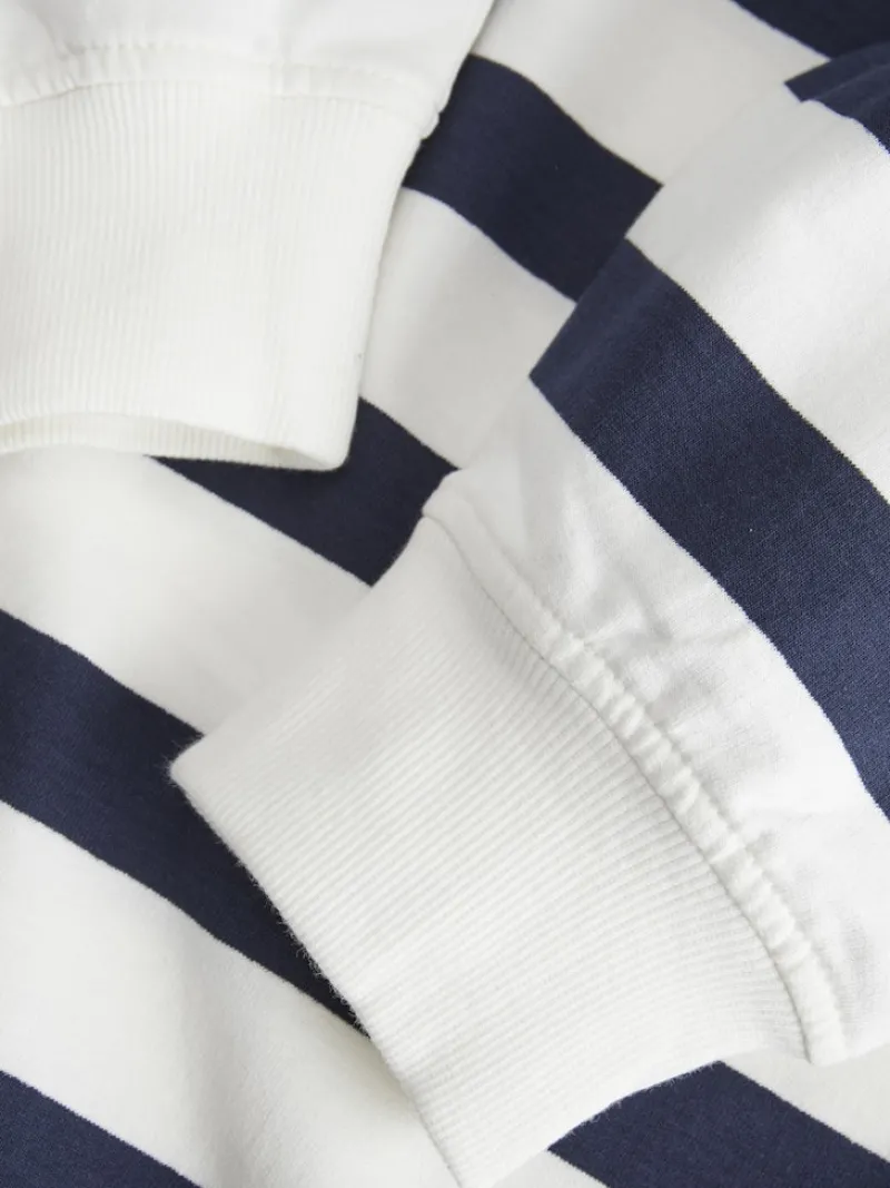 JJXX Pullover & Sweatshirts*JXALFA STRIPE RLX LS CREW SWT LN vanilla ice
