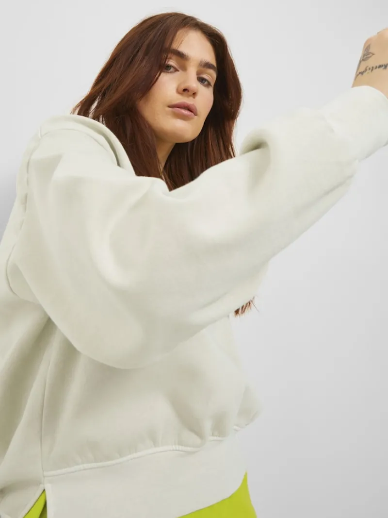 JJXX Pullover & Sweatshirts*JXALIMA LOOSE LS CREW SWT bone white